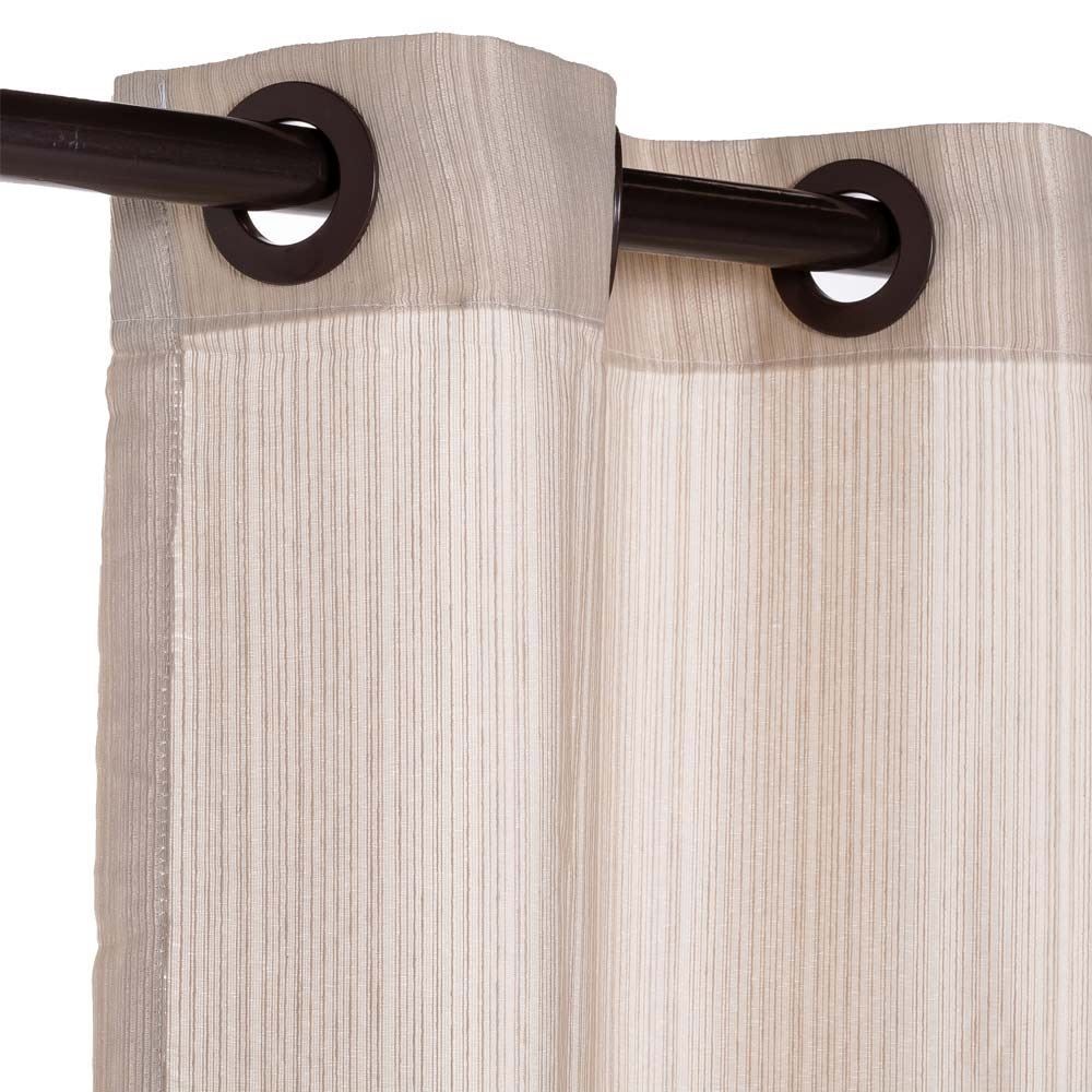 Cortina Pantex Rústica 2,00X1,70M - Bege