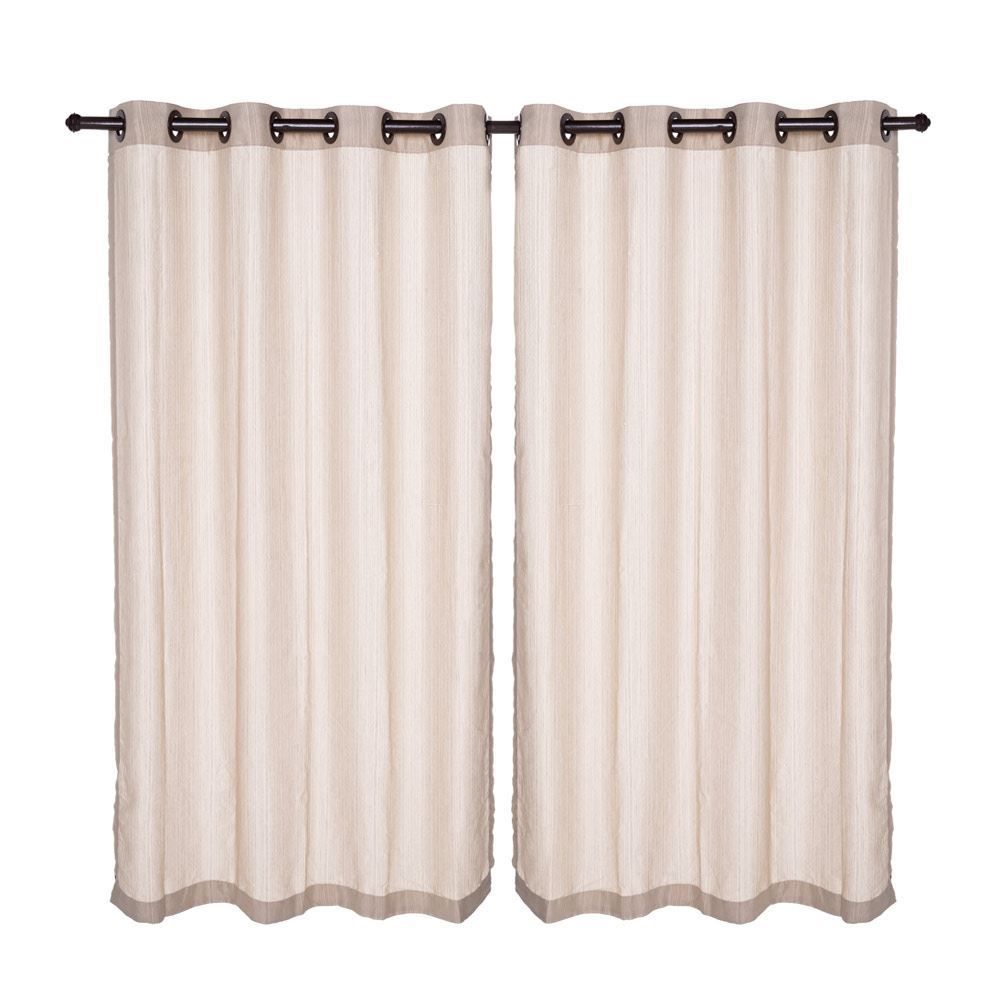 Cortina Pantex Rústica 2,00X1,70M - Bege