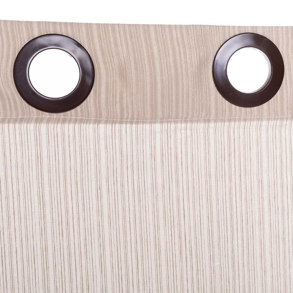 Cortina Pantex Rústica 2,00X1,70M - Bege