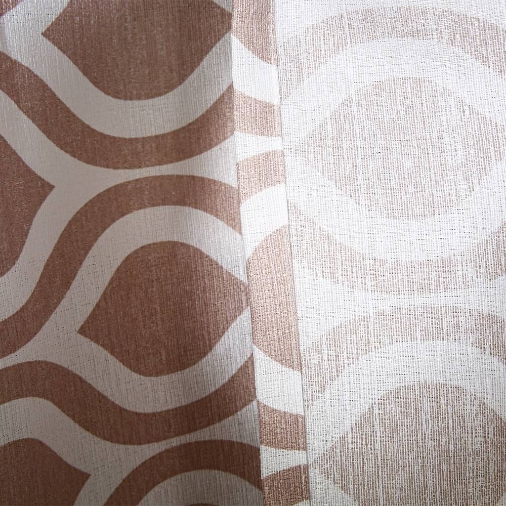 Cortina Para Quarto E Sala 2,40X1,70 M Veneza Havan Casa - Ondulado Rosa