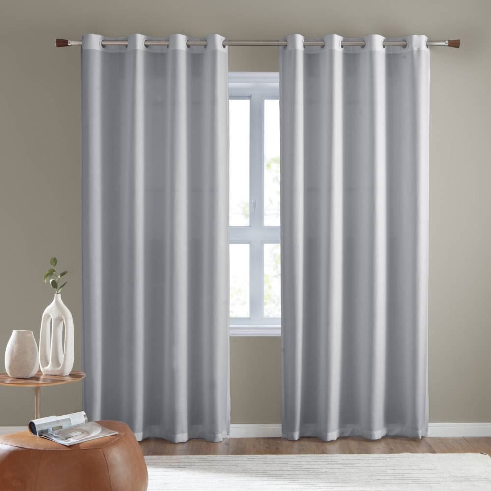 Cortina para Quarto e Sala Roma 2,60X2,30 m Havan Casa - Cinza