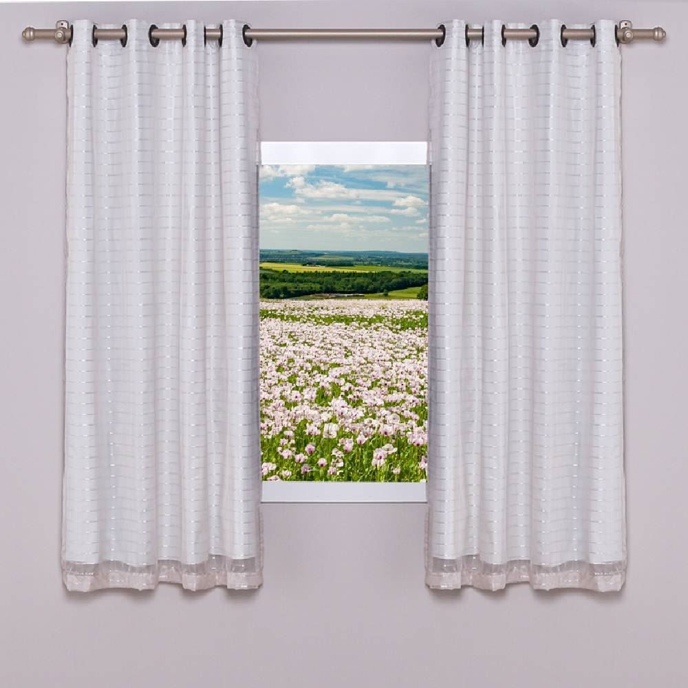 Cortina Para Quarto Ou Sala 2,60X1,70 M Pratika York Slim Havan Casa - Areia