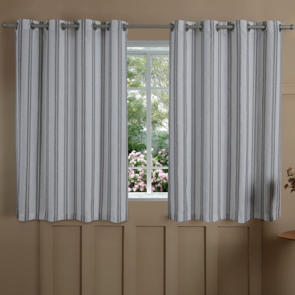 Cortina para Quarto e Sala 2,60X1,70 m Chenille Havan Casa - Berlim Cinza