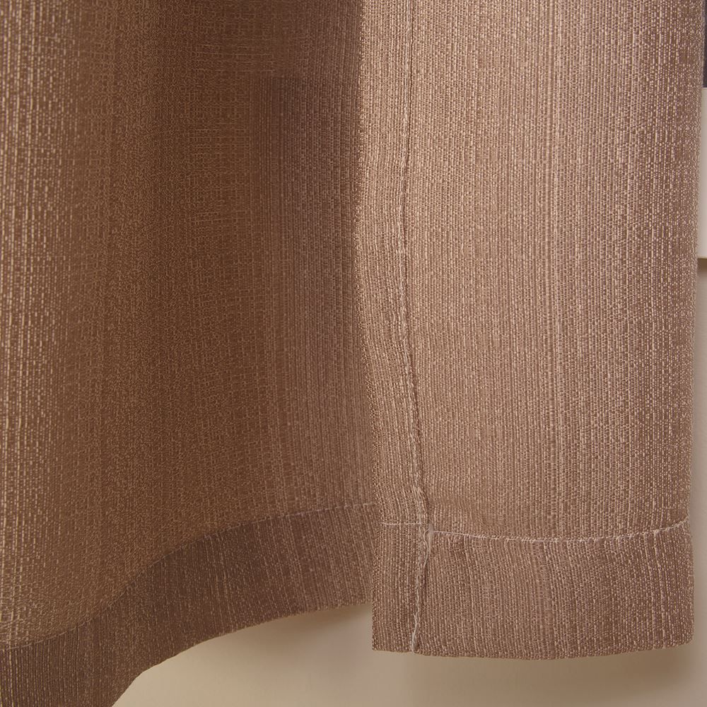 Cortina Para Sala Ou Quarto Rústica Veneza 2,40X1,70 M Havan Casa - Mousse