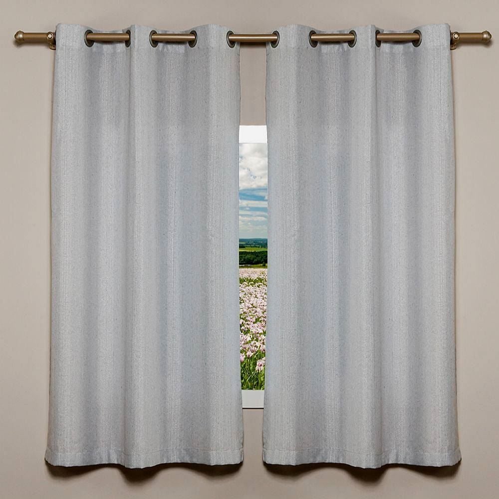 Cortina para Quarto e Sala 2,40X1,70 m Rústica Veneza Havan Casa - Cinza Mescla