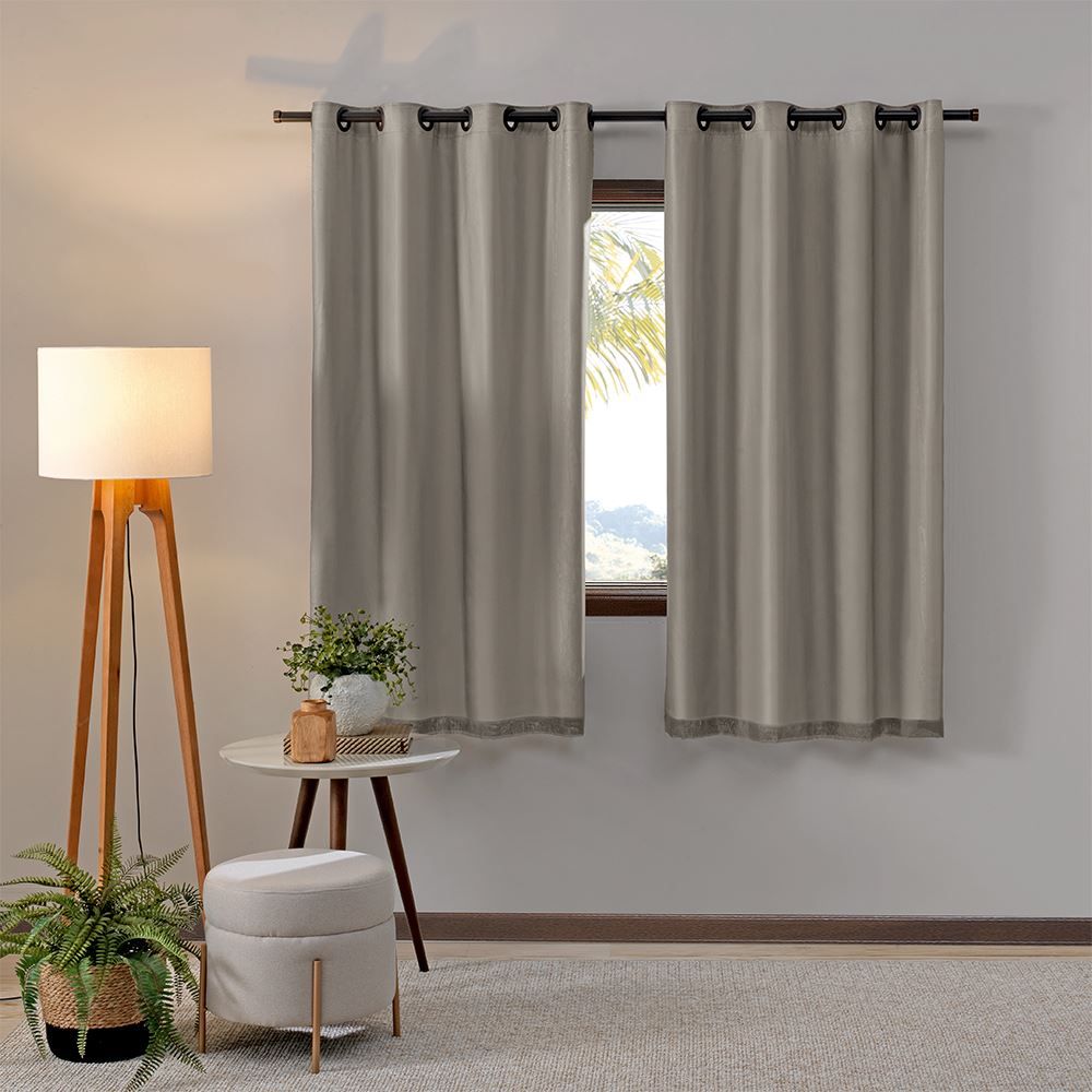 Cortina Para Quarto E Sala 2,60X1,70 M Pratika Bellini Havan Casa - Duna