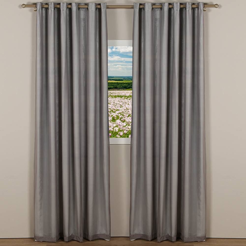 Cortina Pratika 3,60X2,50M Lisa Slim Voil Havan - Titanio