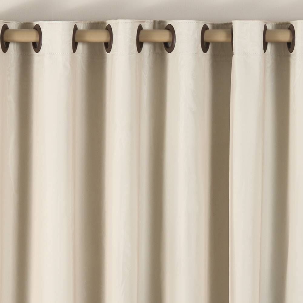 Cortina Pratika 3,60X2,50M Lisa Slim Voil Havan - Areia