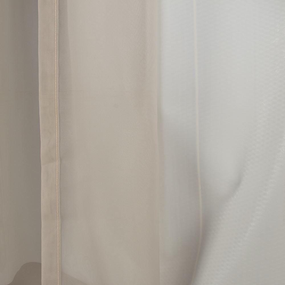 Cortina Pratika Lisboa Slim 2,60X1,70M Com Forro Havan Casa - Areia