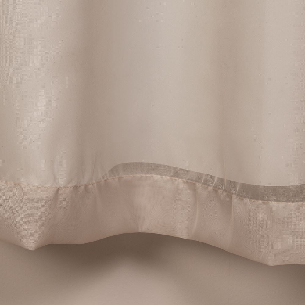 Cortina Pratika Lisboa Slim 2,60X2,30 M Havan Casa - Areia