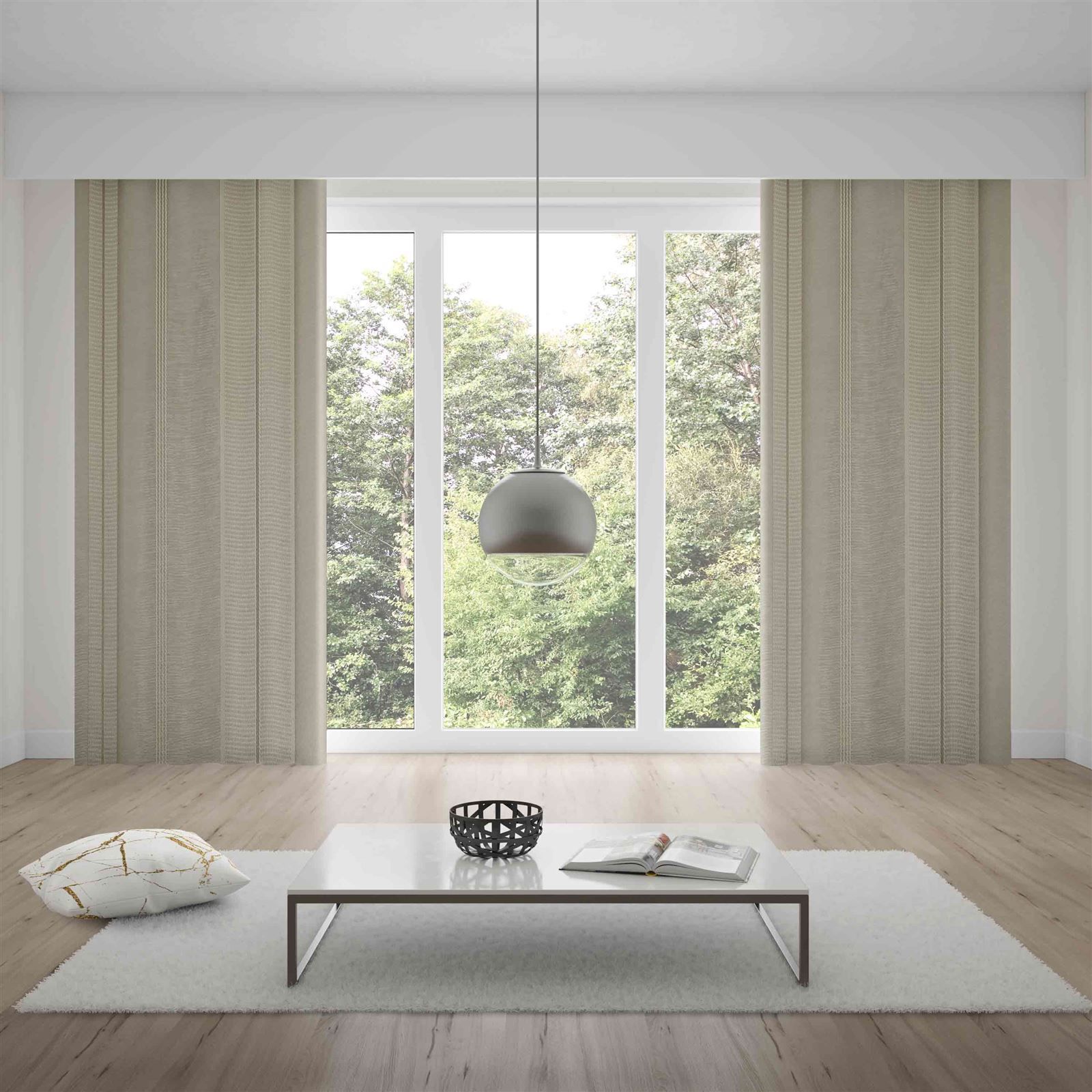 Cortina Para Quarto E Sala 4,20X2,50 M Pratika Sorrento Havan Casa - Nude