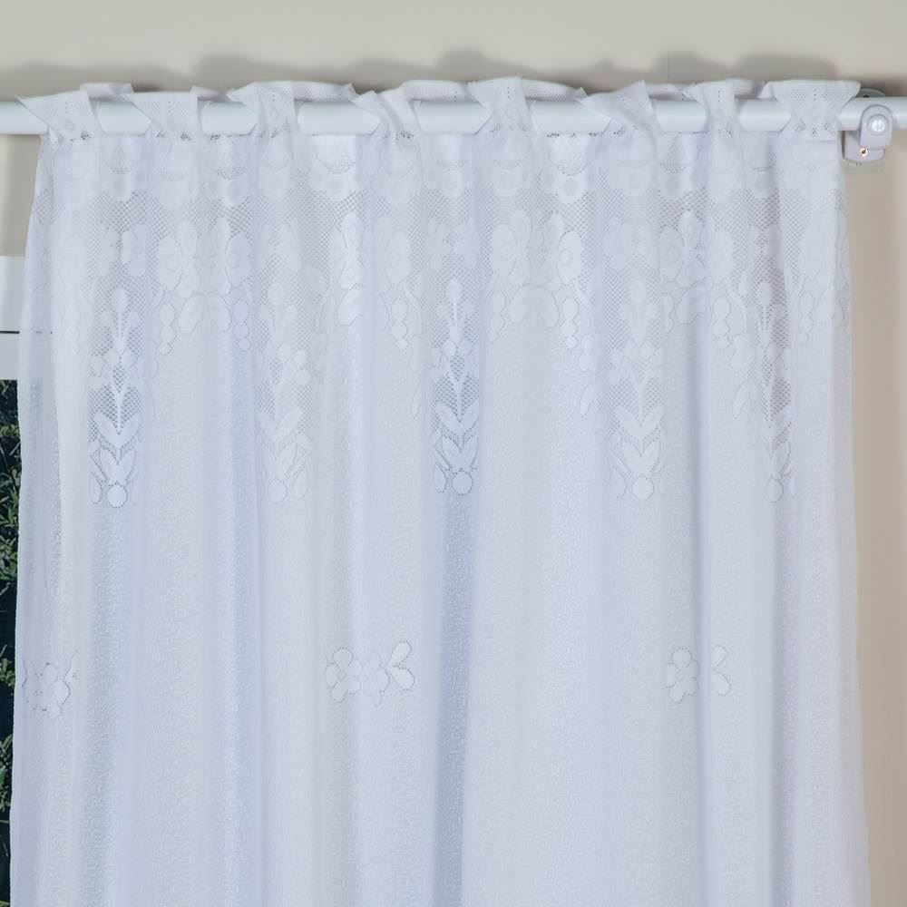 Cortina De Renda Irlanda 3,00X1,80 M Havan Casa - Branca