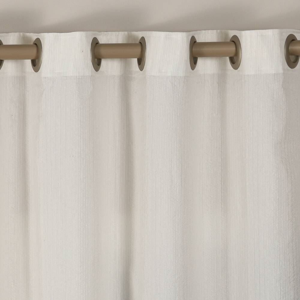 Cortina Para Quarto E Sala 2,60X1,70 M Rústica Madri Havan Casa - Cru