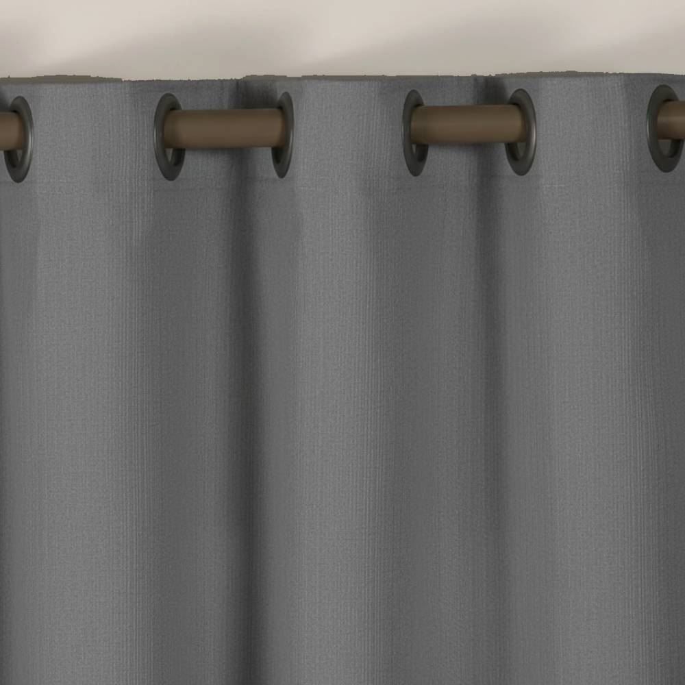 Cortina para Quarto e Sala 2,60X1,70 m Rústica Madri Havan Casa - Cinza