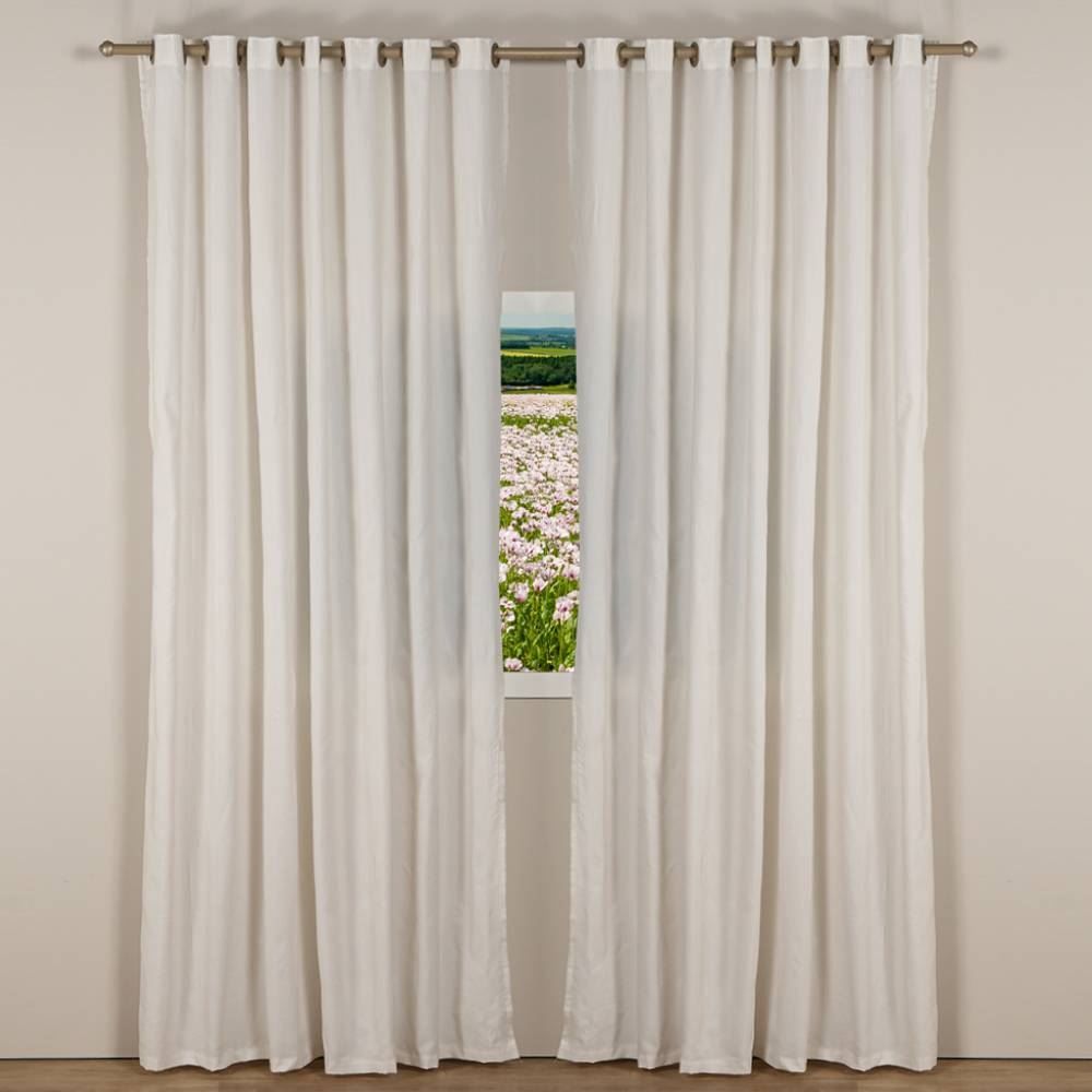 Cortina Para Quarto E Sala 4,20X2,80 M Rústica Madri Havan Casa - Cru 