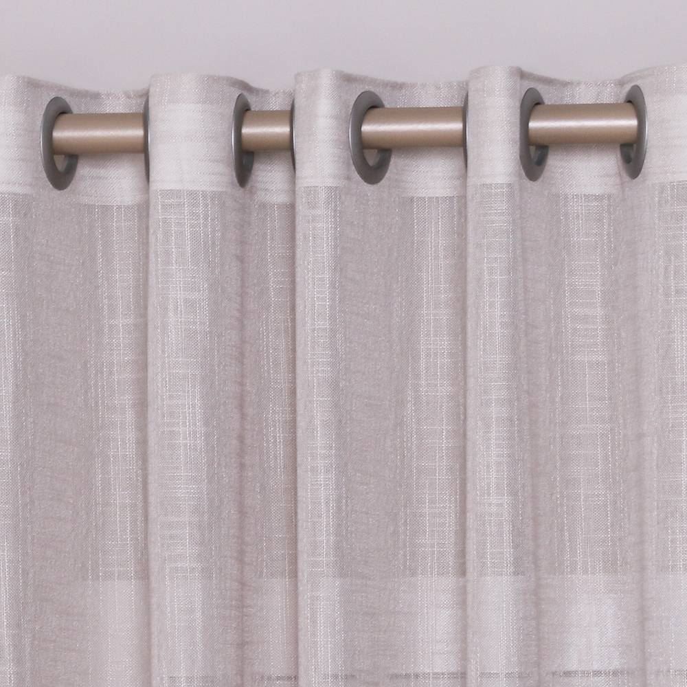 Cortina Rústica Luxor 4,20X2,30 M Havan Casa - Bege