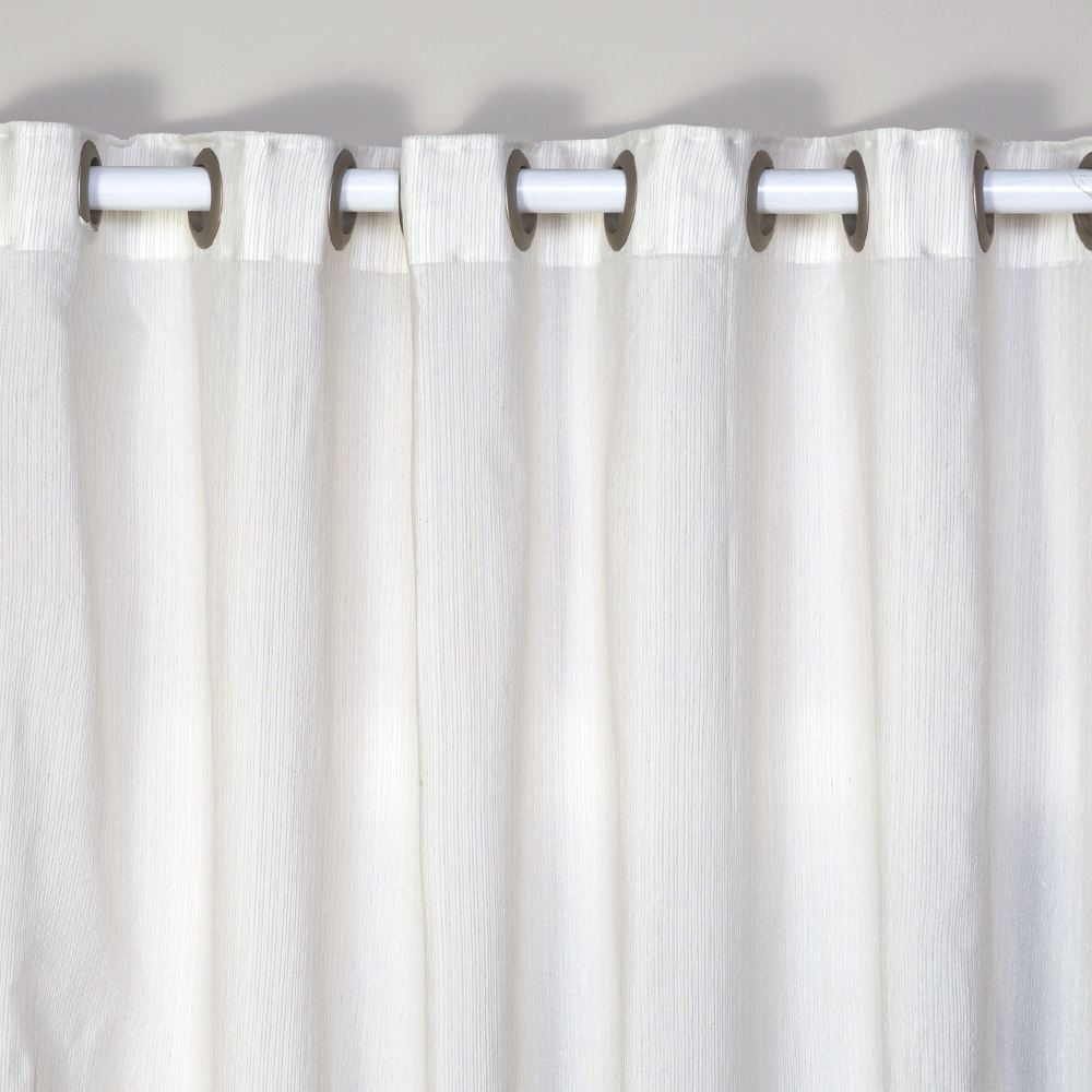 Cortina Rústica Madri Quarto E Sala 3,60X2,50 M Havan Casa - Cru