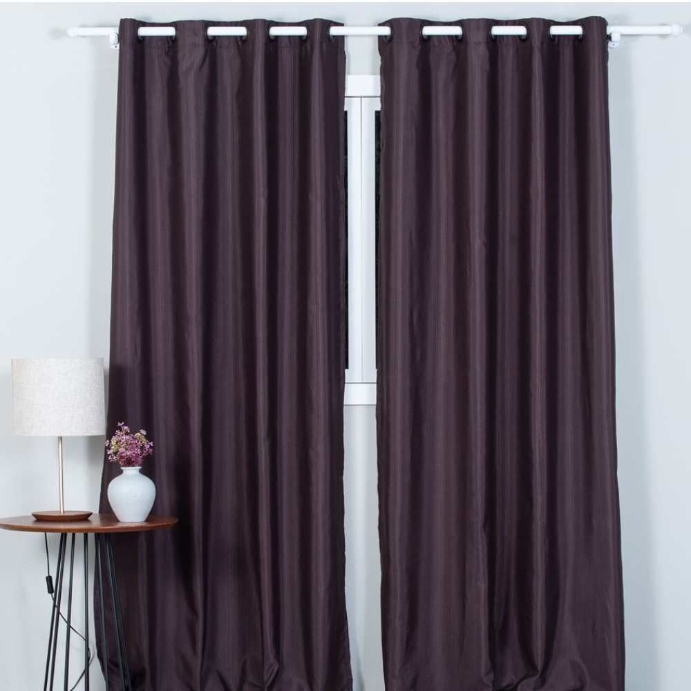 Cortina Sala E Quarto Rústica Pantex 2,60X2,30 M Havan Casa - Cafe