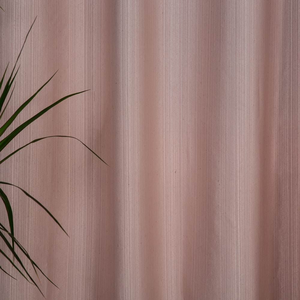 Cortina Sala E Quarto Rústica Pantex 2,60X2,30 M Havan Casa - Dusk Rose