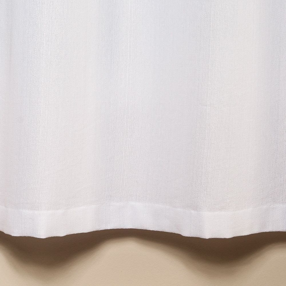 Cortina Para Sala Ou Quarto Rústica Veneza 2,40X1,70 M Havan Casa - Branco