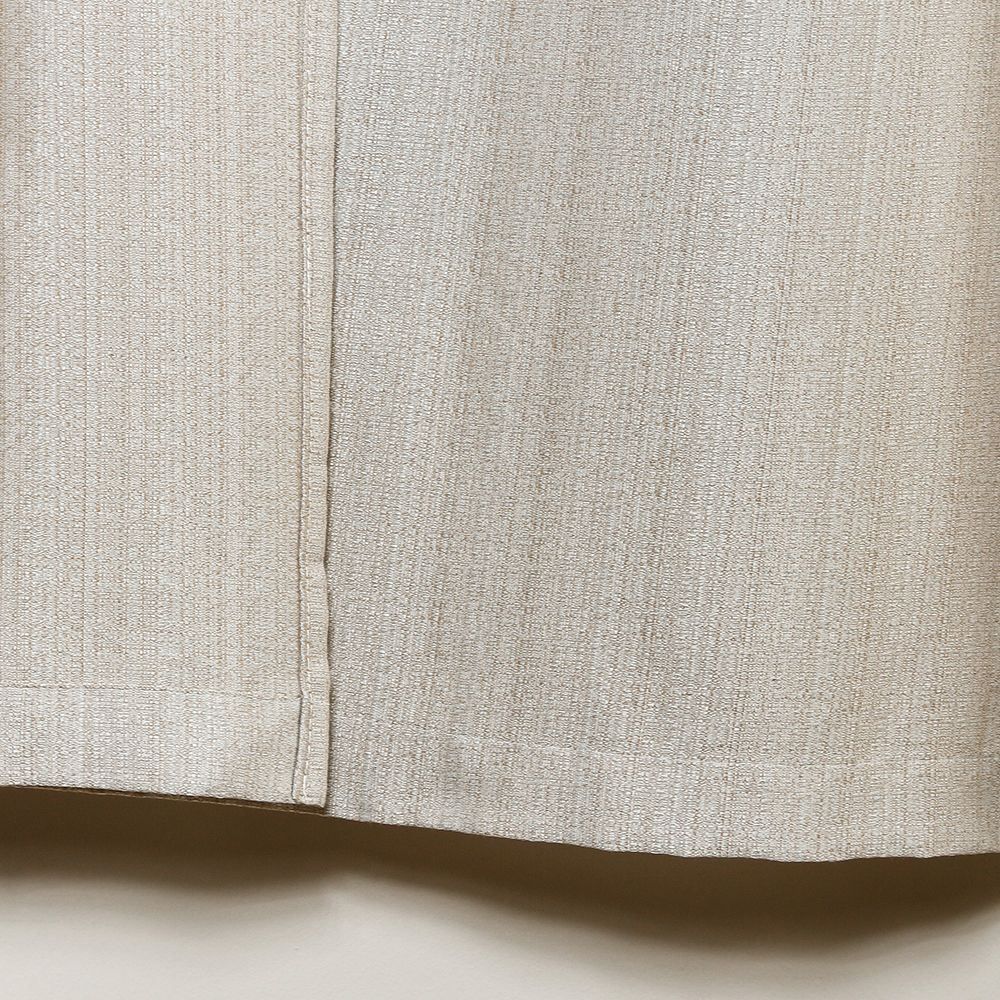 Cortina Para Sala Ou Quarto Rústica Veneza 2,40X1,70 M Havan Casa - Natural