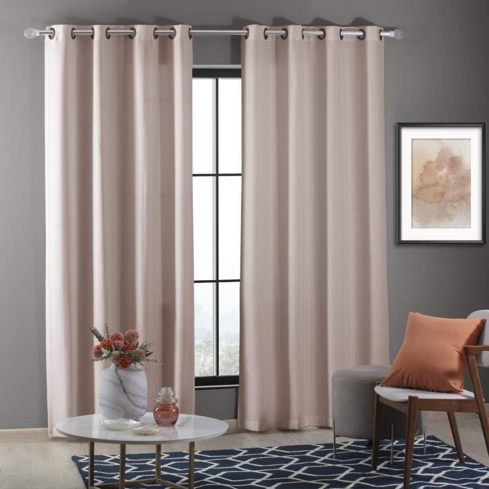 Cortina Veneza Para Quarto E Sala 2,60X2,30 M Rústica Havan Casa - Rose