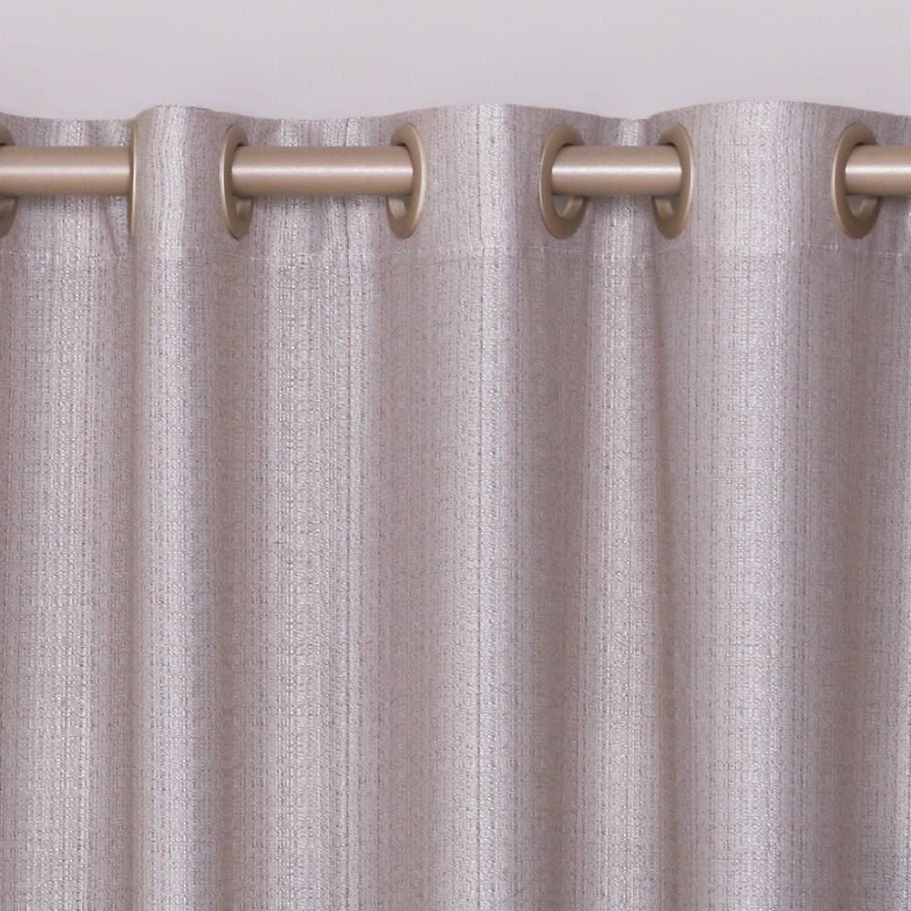 Cortina Para Quarto Ou Sala 4,00X2,30M Rústica Veneza Havan Casa - Natural