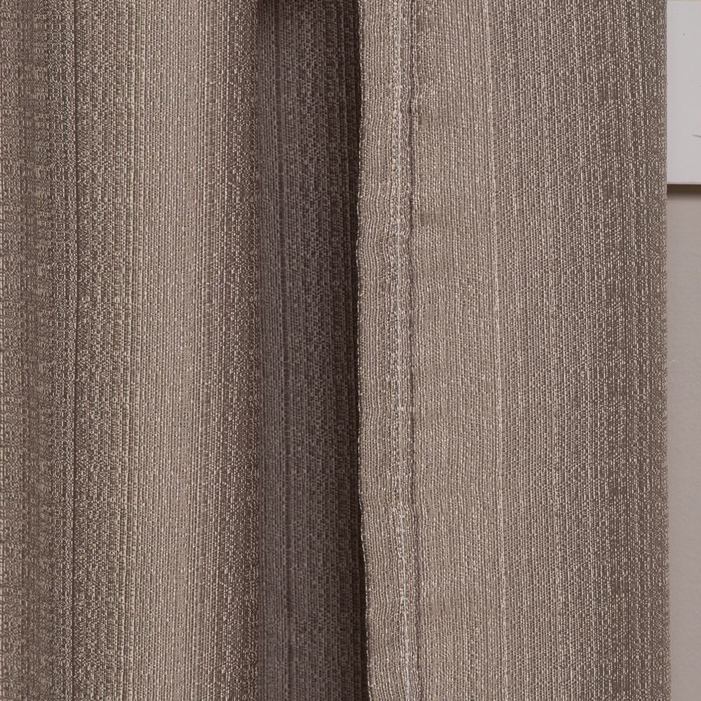 Cortina Para Quarto Ou Sala 4,00X2,30M Rústica Veneza Havan Casa - Cru