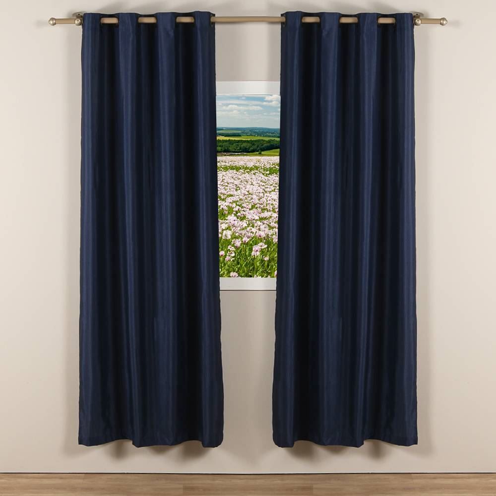 Cortina Sala E Quarto Rústica Pantex 2,60X2,30 M Havan Casa - Denim