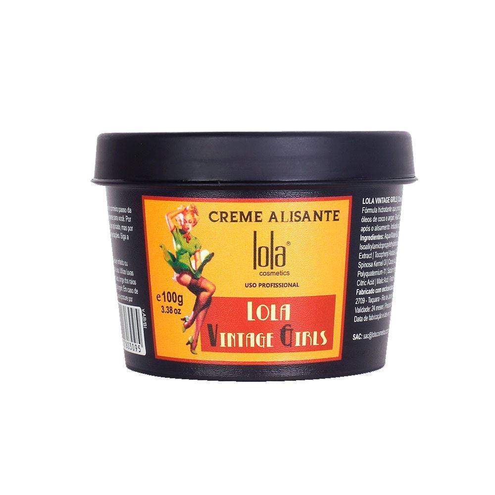 Creme Alisante Vintage Girl Lola Cosmetics - 100gr