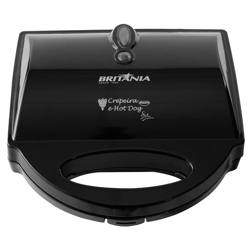 Crepeira Britânia Six Chapas Antiaderentes