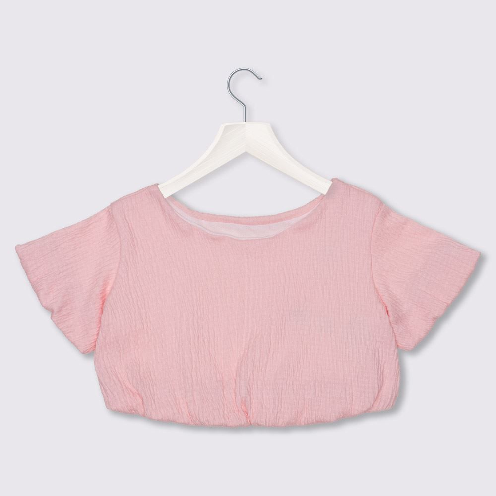 Cropped 1 a 3 anos Mangas Balone Yoyo Kids