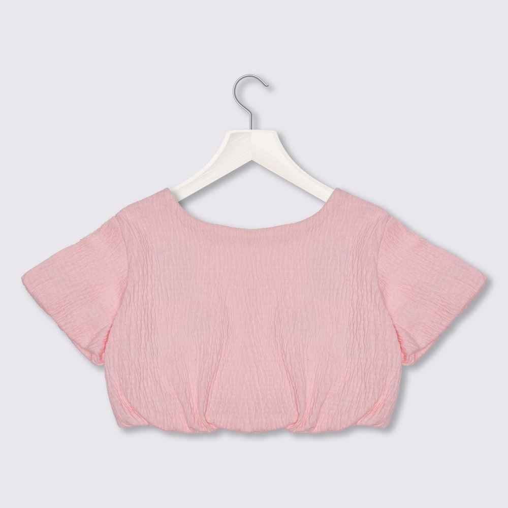 Cropped 1 a 3 anos Mangas Balone Yoyo Kids