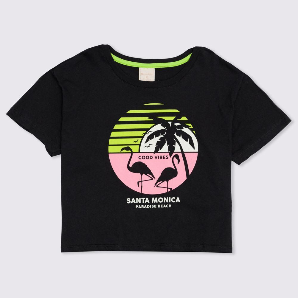 Cropped 12 a 16 anos Good Vibes Marmelada