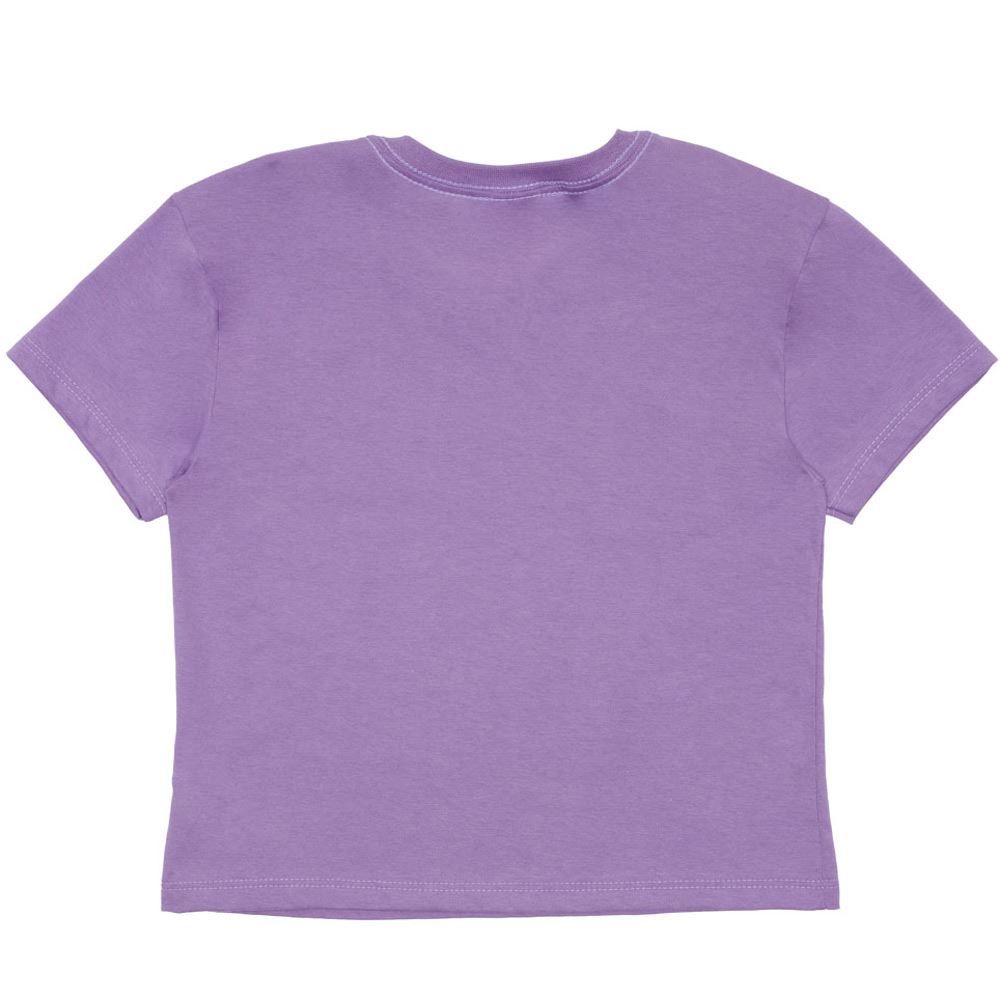 Cropped 12 a 16 anos M/Malha com Silk + Strass Marmelada