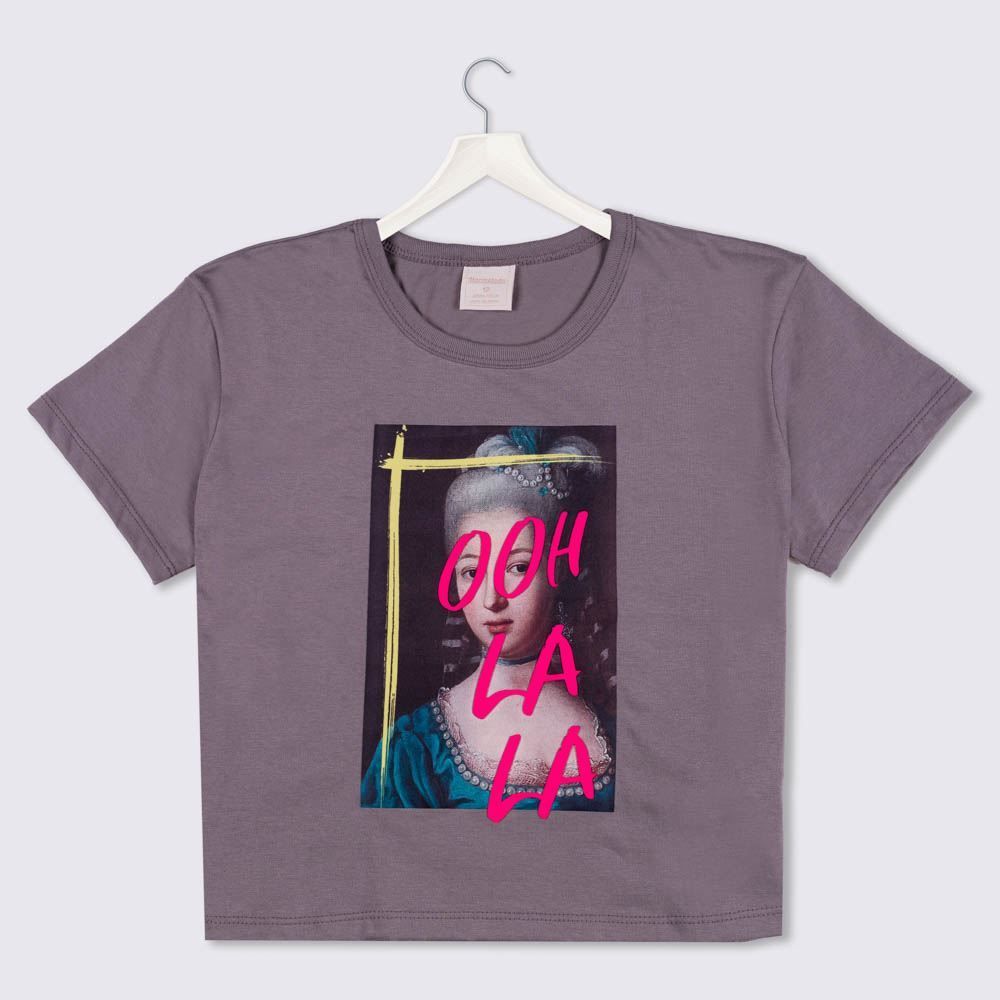 Cropped 12 a 16 anos Ooh La La Marmelada