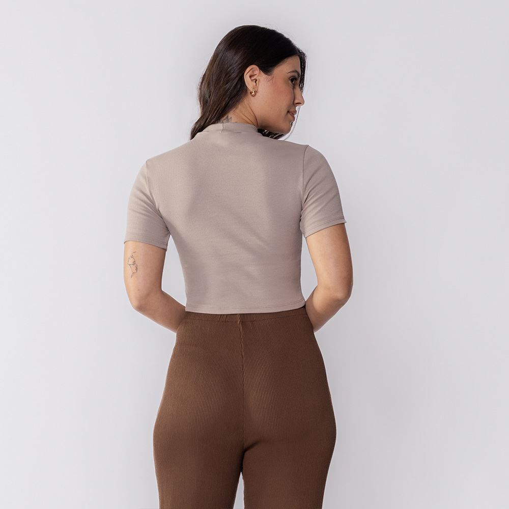 Cropped Feminino De Ribana Boby Blues