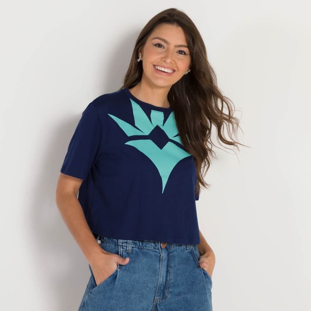 Cropped Malha Liberty