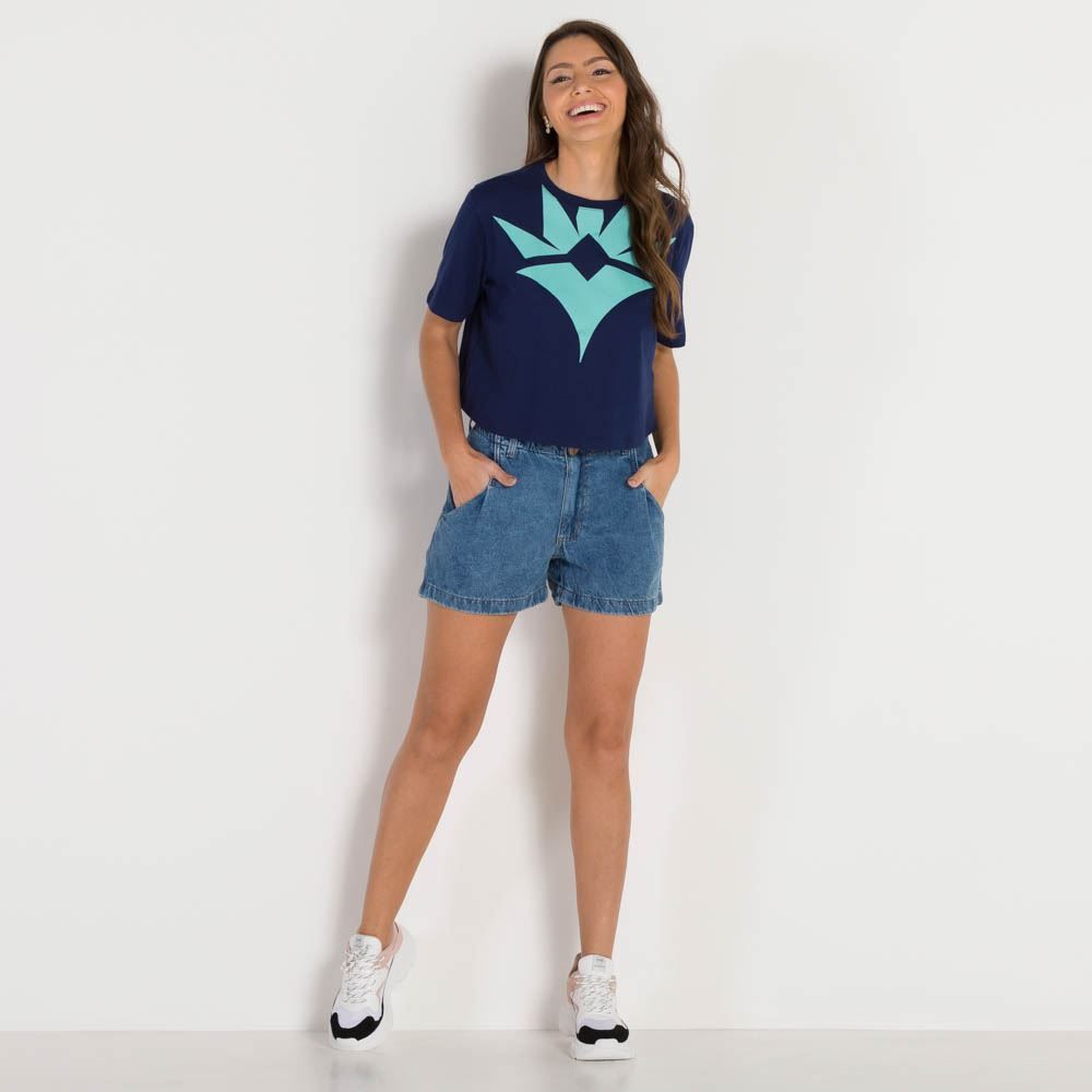 Cropped Malha Liberty