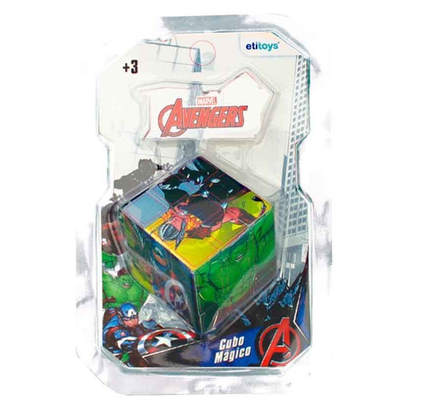 Cubo Mágico Avengers 57Mm Etitoys - YD-309