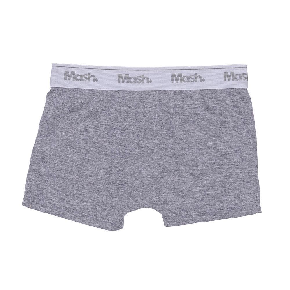 Cueca Boxer Infantil Algodão Lisa Mash