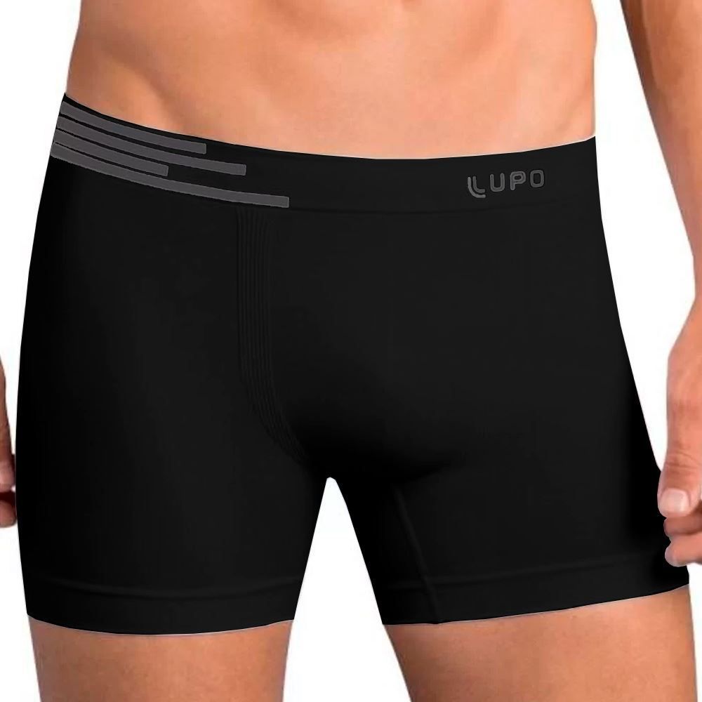 Cueca Boxer Micro Sem Costura Lupo