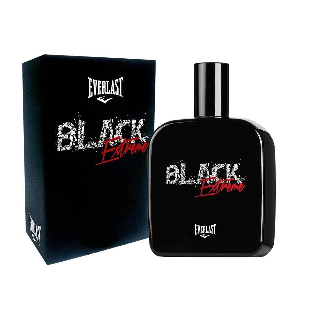 Deo Colonia Everlast 100Ml Black Extreme - Preto