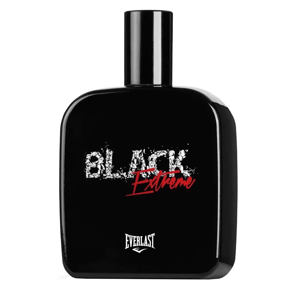 Deo Colonia Everlast 100Ml Black Extreme - Preto
