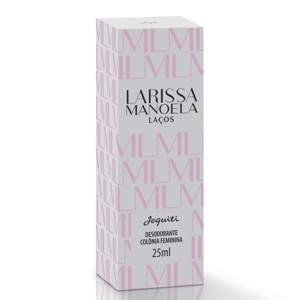 Deo Colônia Feminina Larissa Manoela Laços Jequiti - 25ml
