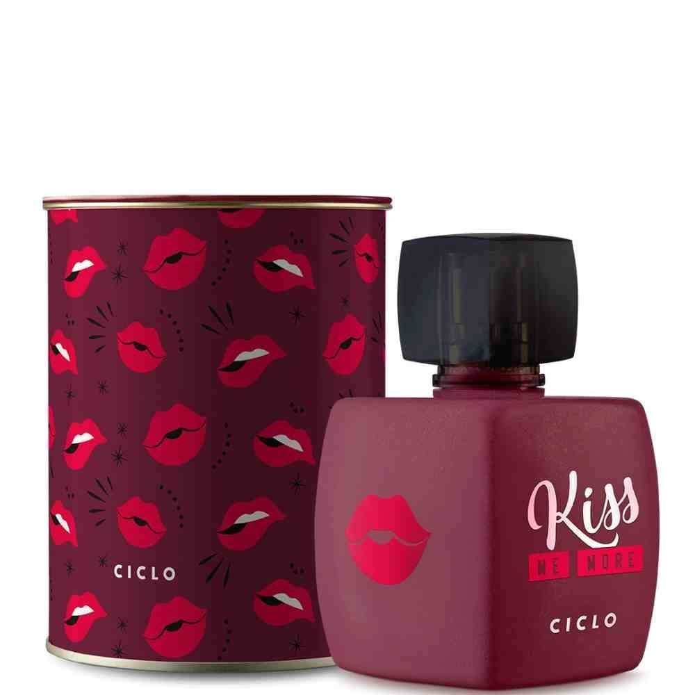 Deo Colonia Feminino Kiss Me More Lata Ciclo - 100Ml