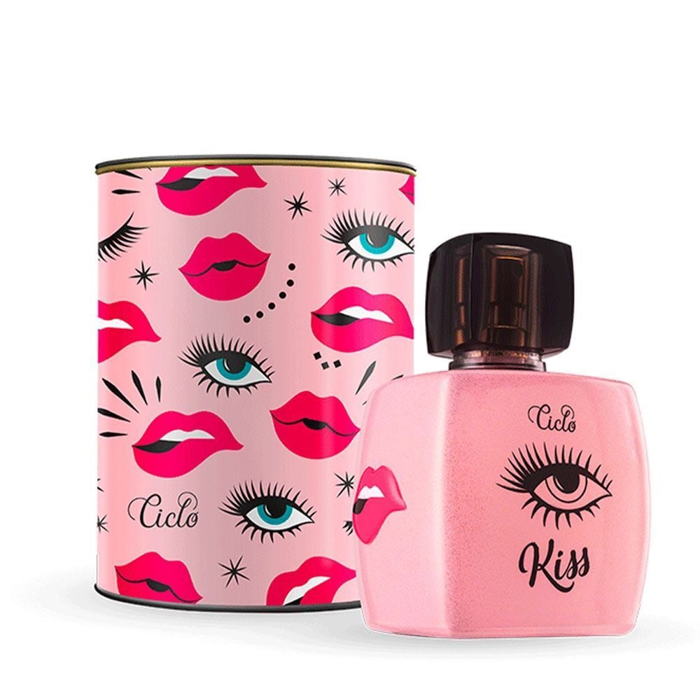 Deo Colônia Kiss Lata Ciclo - 100ml