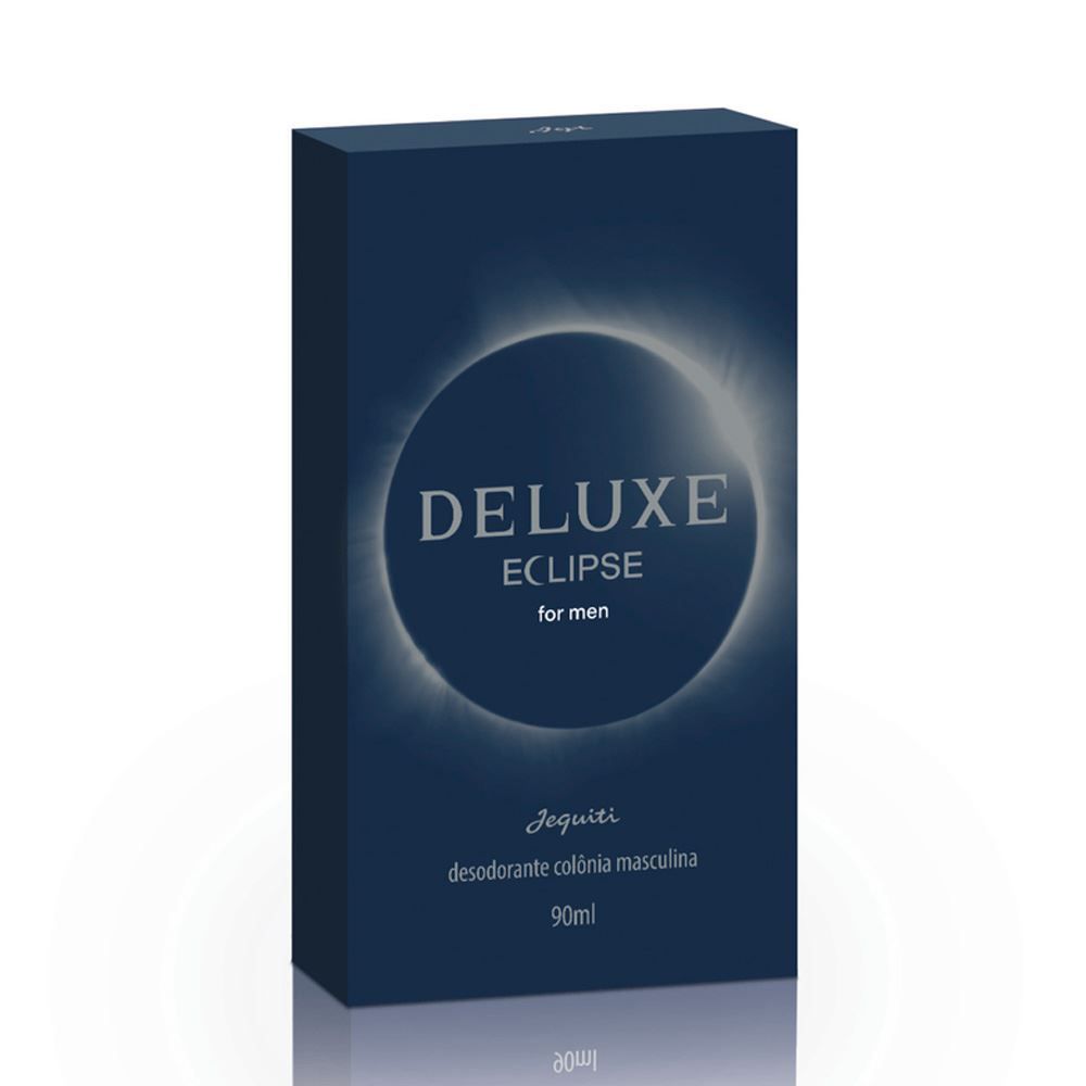 Deo Colônia Masculina Deluxe Men Eclipse Jequiti - 90ml