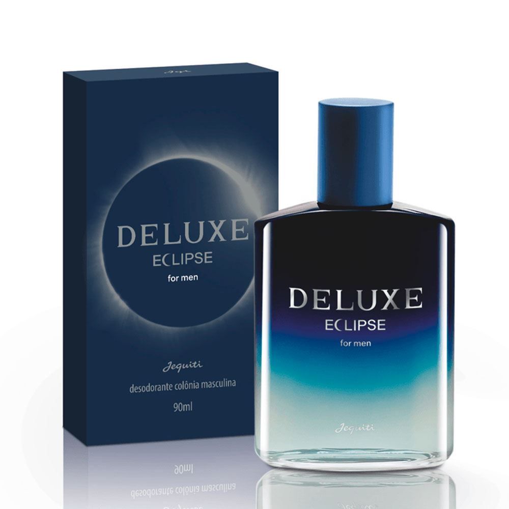 Deo Colônia Masculina Deluxe Men Eclipse Jequiti - 90ml
