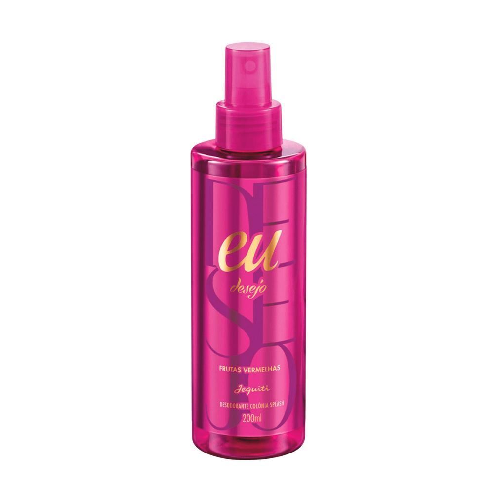 Deo Colônia Splash Eu Desejo Jequiti - 200ml